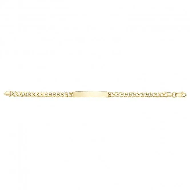 9ct Yellow Gold Babies ID Bracelet BR287