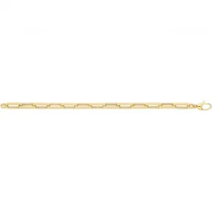 9ct Yellow Gold Hollow Bracelet BR695