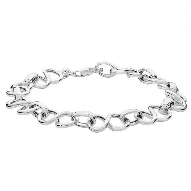 Acotis Silver Bracelet Infinity Link G2643