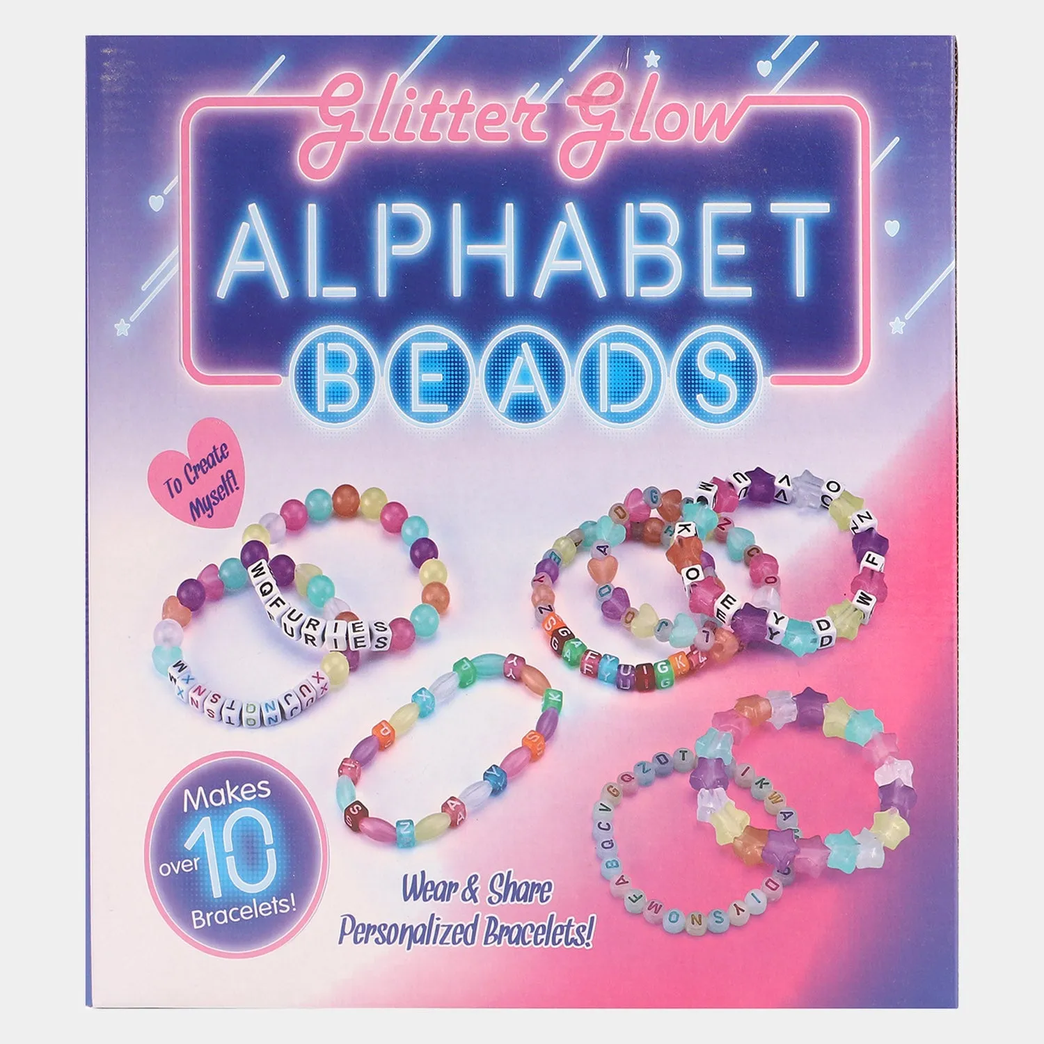 Alphabet Beads Set For Girls