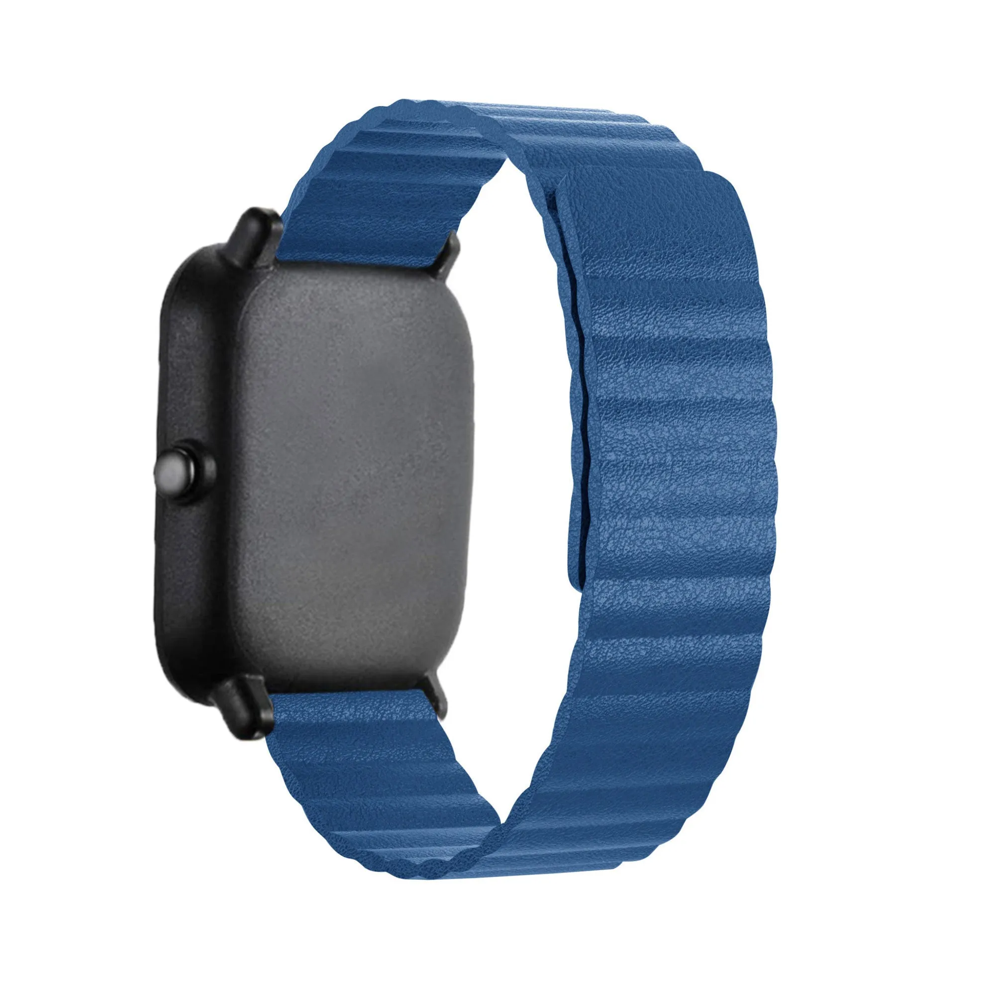 Amazfit Bip Leather Loop Strap (Dark Blue)