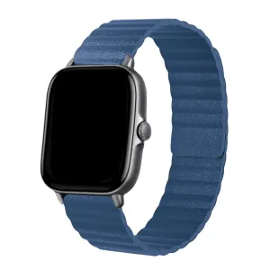 Amazfit Bip Leather Loop Strap (Dark Blue)