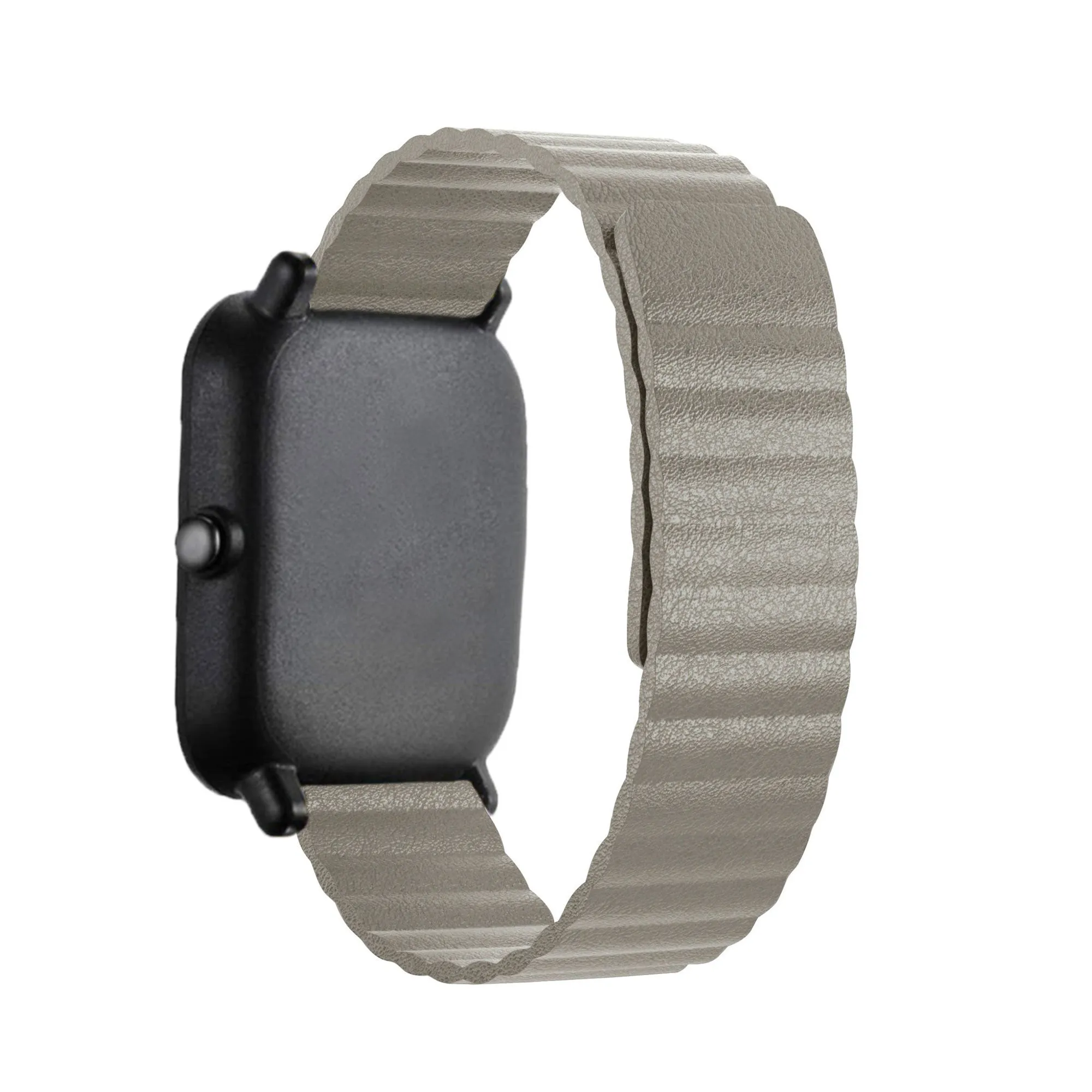 Amazfit Bip Leather Loop Strap (Khaki)