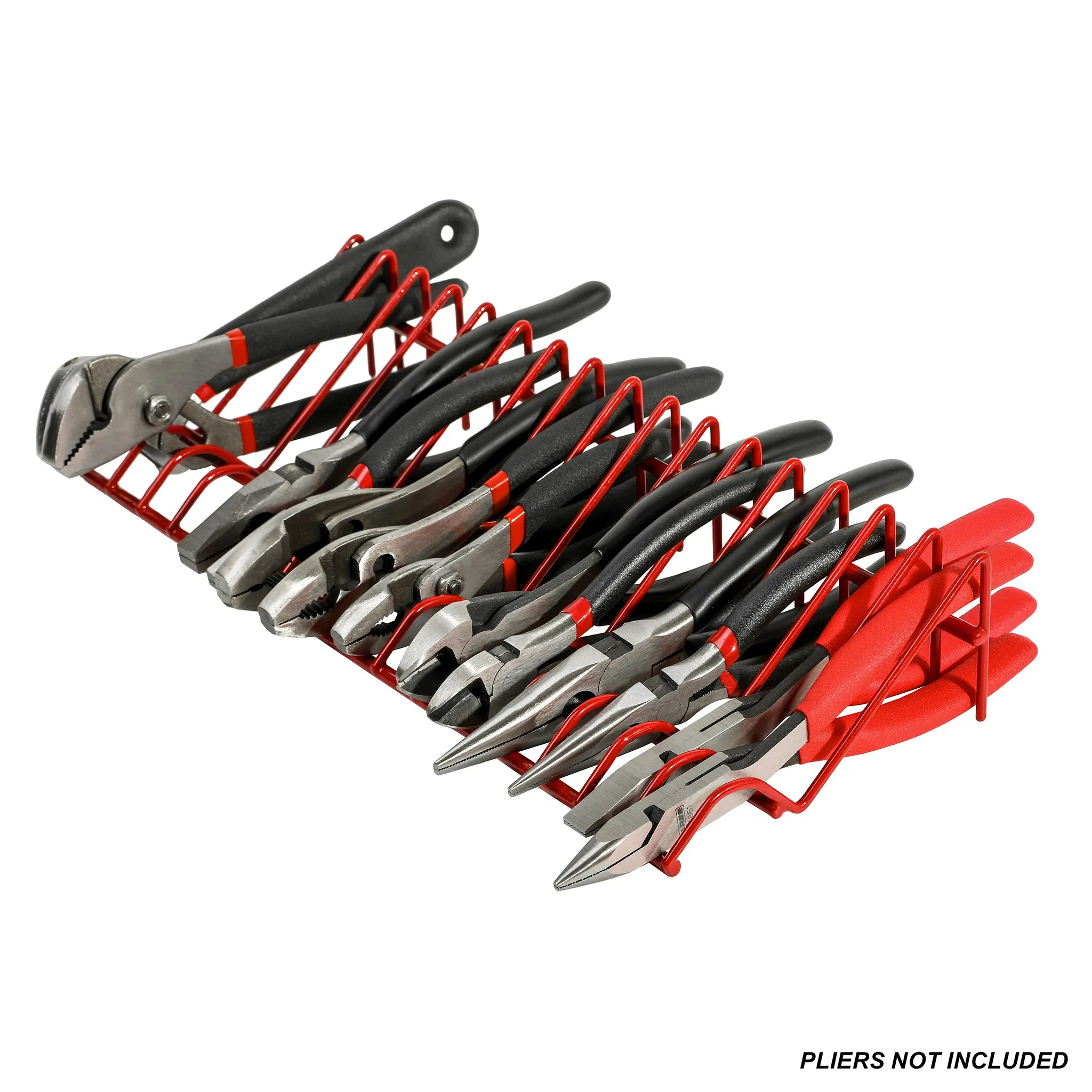 ARES 62005 - 2-Piece Red 16 Slot Plier Rack Set