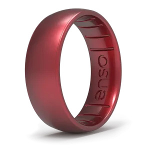 Birthstone Classic Silicone Ring - Ruby