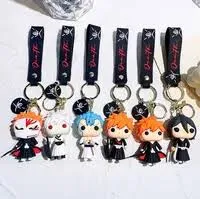 Bleach Anime | Bleach Ichigo | Silicone Lanyard Keychain