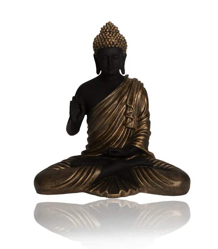 Blessings Buddha Black & Gold