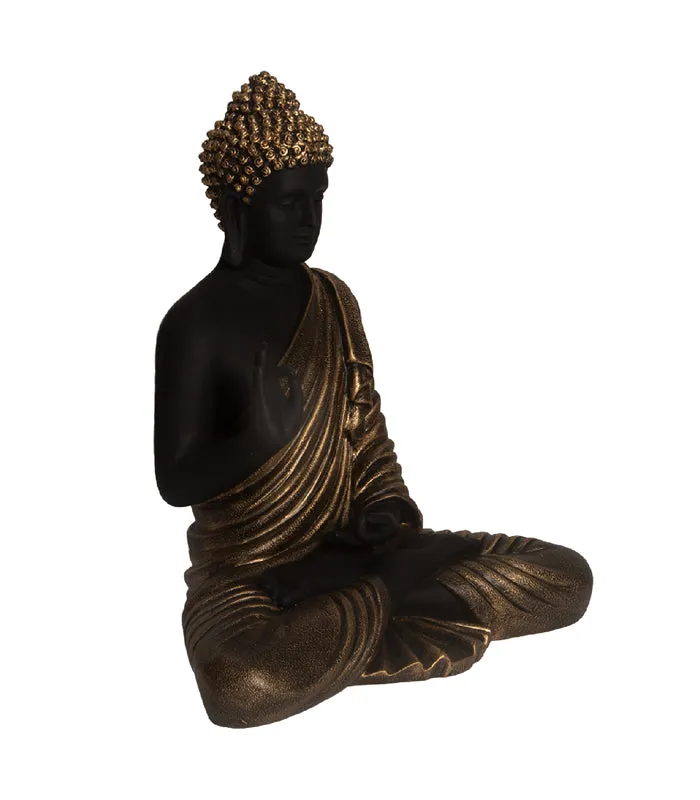 Blessings Buddha Black & Gold