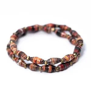 Bracelet - Mother Earth Double Wrap Multi