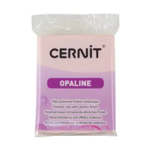 Cernit Opaline Polymer Clay - Pink 2oz (56g) block