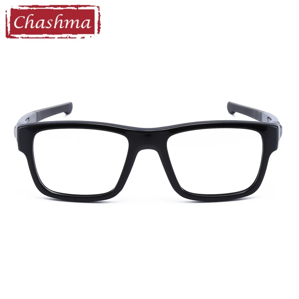 Chashma Men's Full Rim Square Tr 90 Titanium Sport Eyeglasses 9124