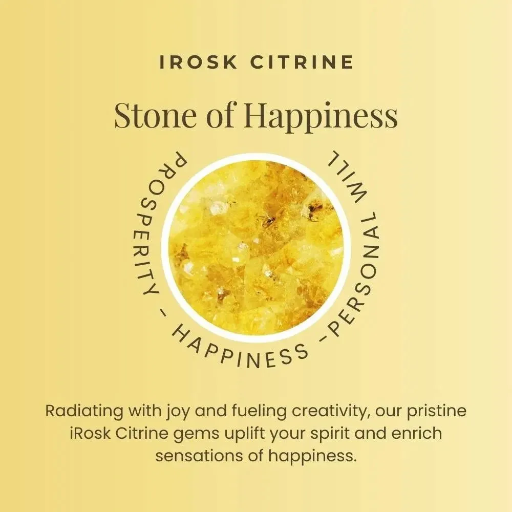 Citrine Tennis Bracelet crafted in 925 Sterling Silver | Irosk Australia ®