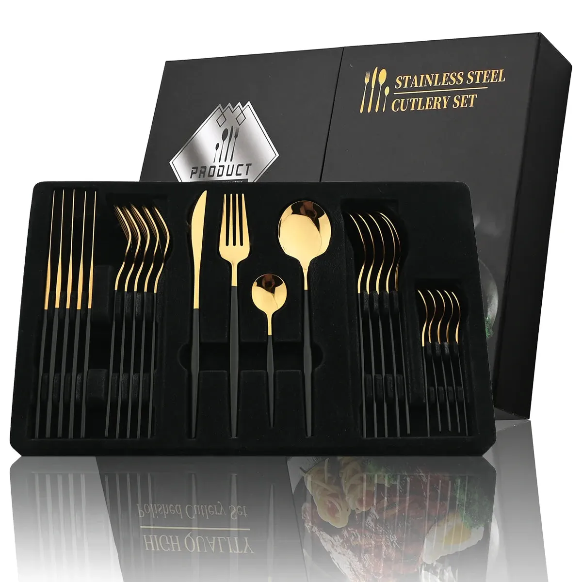 Cutlery Set Stainless Steel Tableware