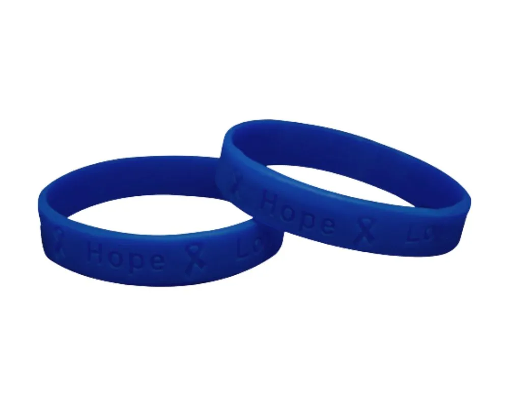 Dark Blue Silicone Bracelets