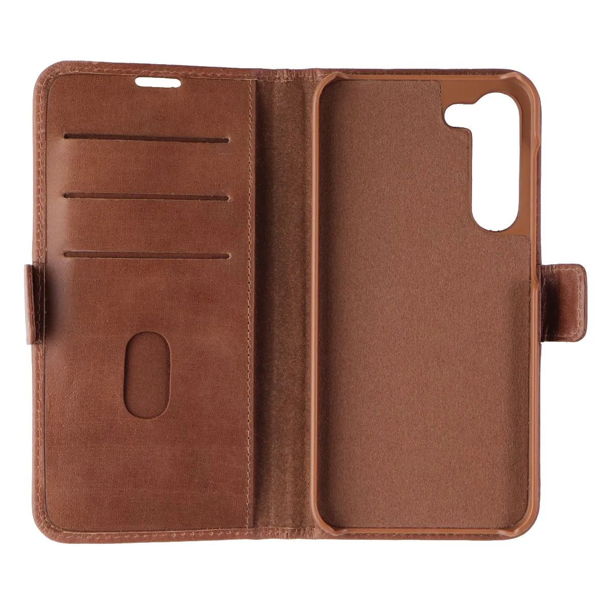 dbramante1928 Folio Case for Samsung Galaxy S23  (Plus) - Lynge Tan Leather