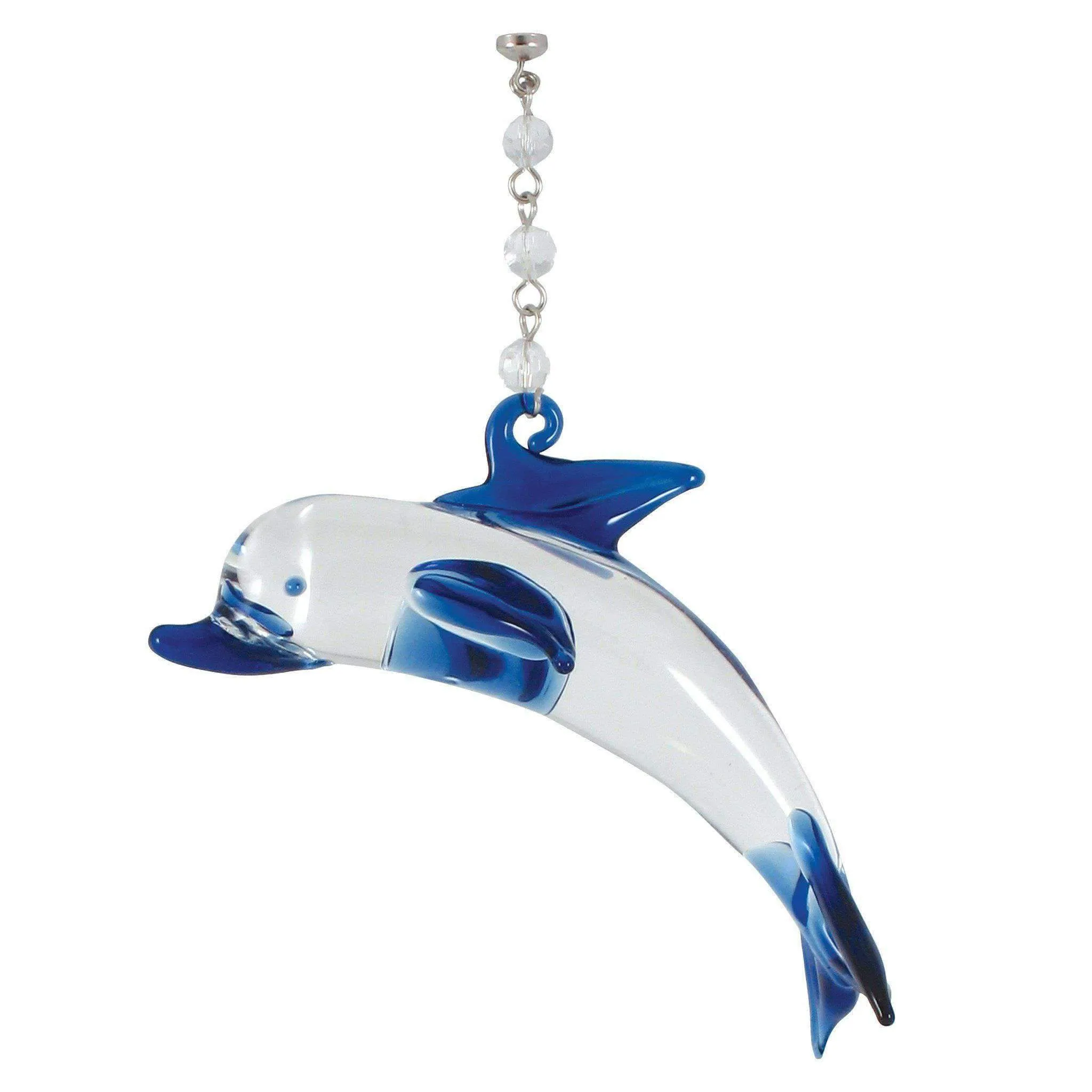 DOLPHIN (Set/3) MAGNETIC COASTAL ORNAMENT - Magnetic Chandelier Ornament