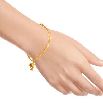 Gold Bracelet Design With Immaculate Finesse & Elegance