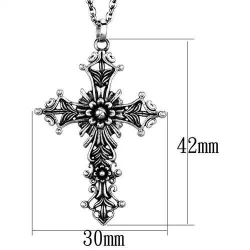 High polished (no plating) Stainless Steel Chain Pendant with No Stone for Women Style TK1934