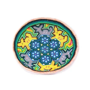 Huichol Ceremonial Beaded Bowl