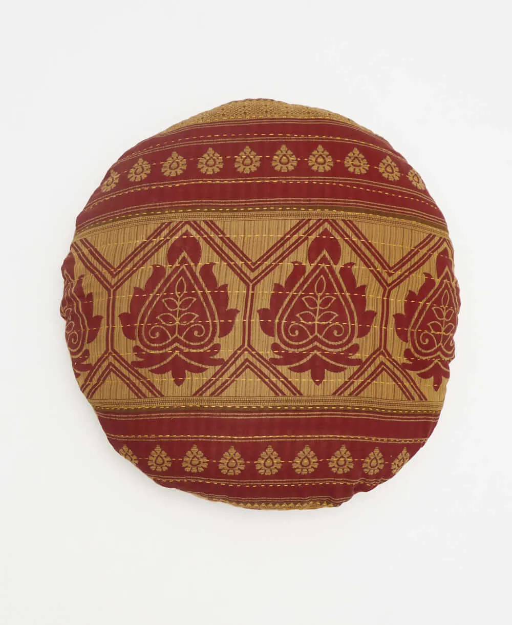 Kantha Round Pillow - No. 240302