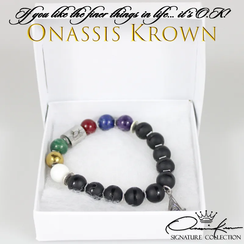 Masonic Bead Bracelet