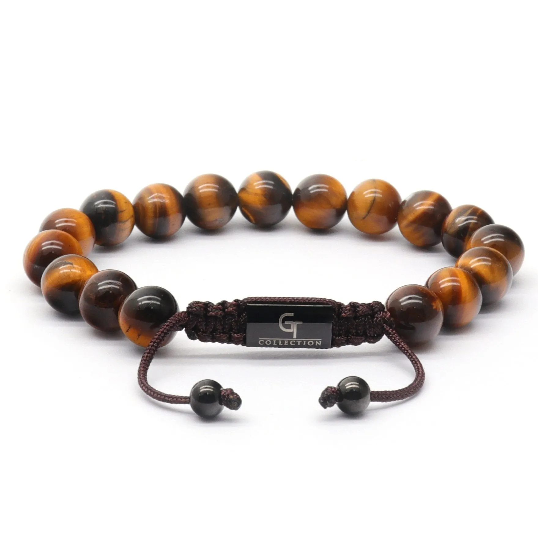 Men's TIGER EYE Beaded Bracelet