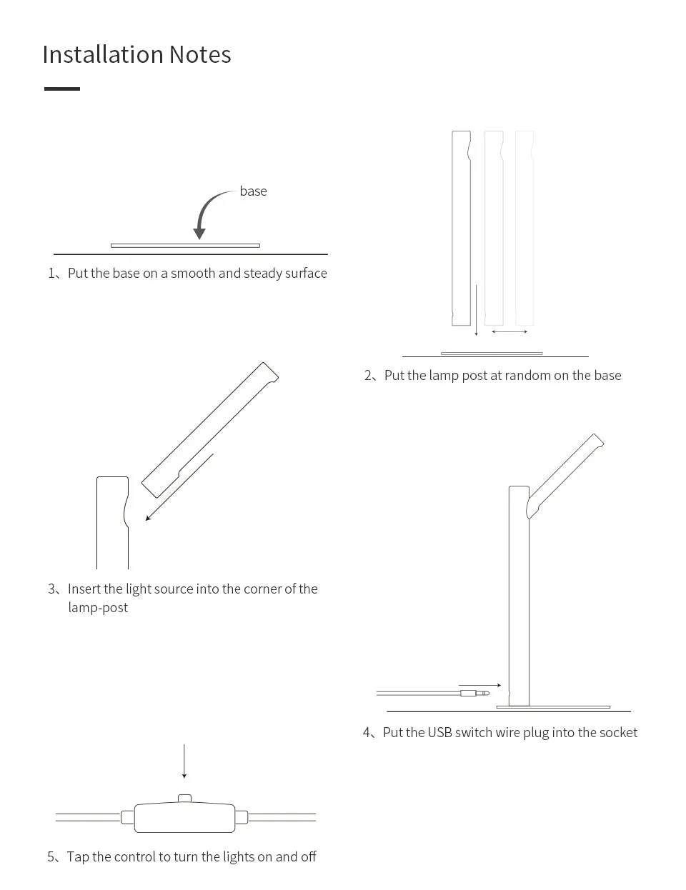 Nordic Solid Wood Eye Protecting Lamp with Magnetic Base