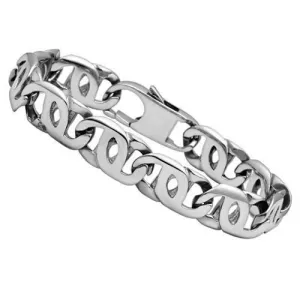 polished (no plating) Stainless Steel Bracelet with No Stone for Women Style TK339