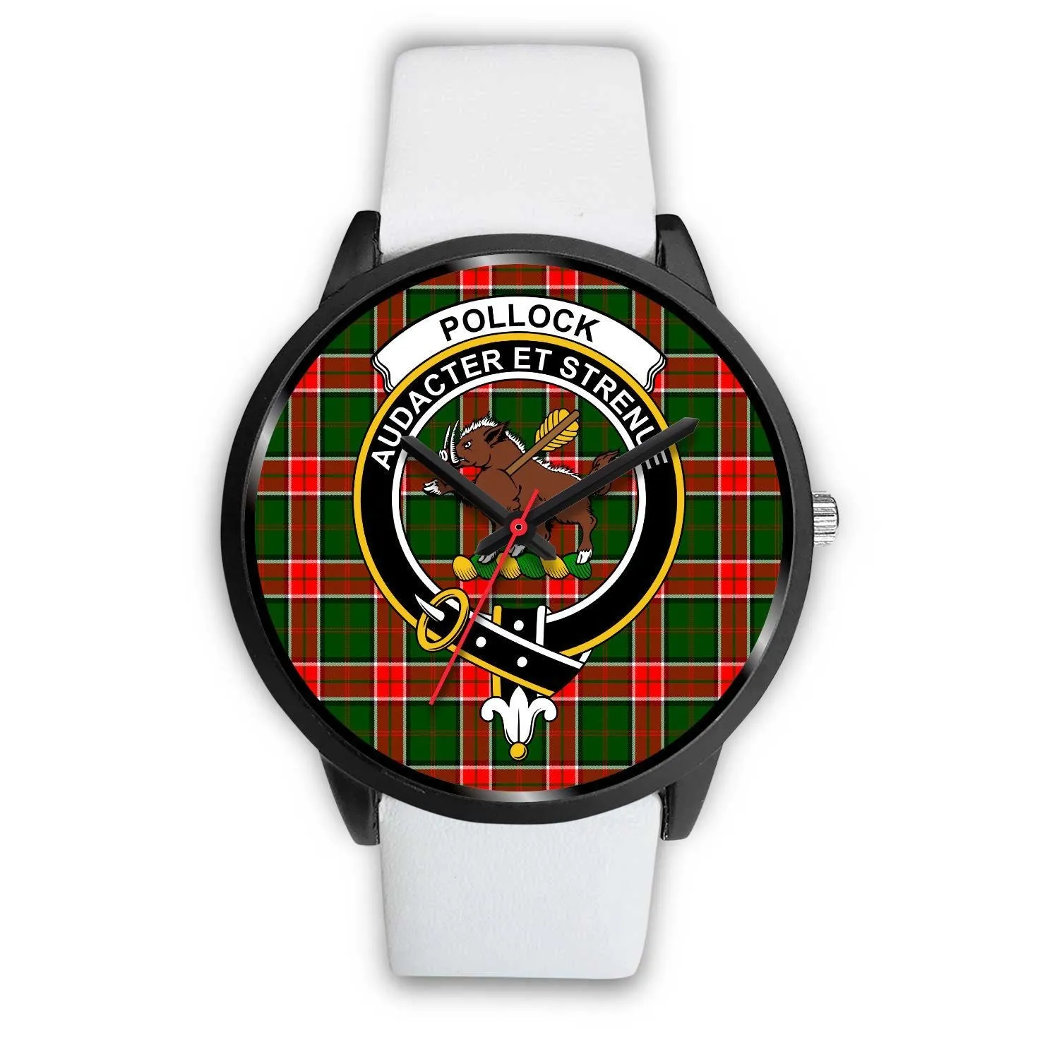 Pollock Modern Clan Badge Tartan Black Watch