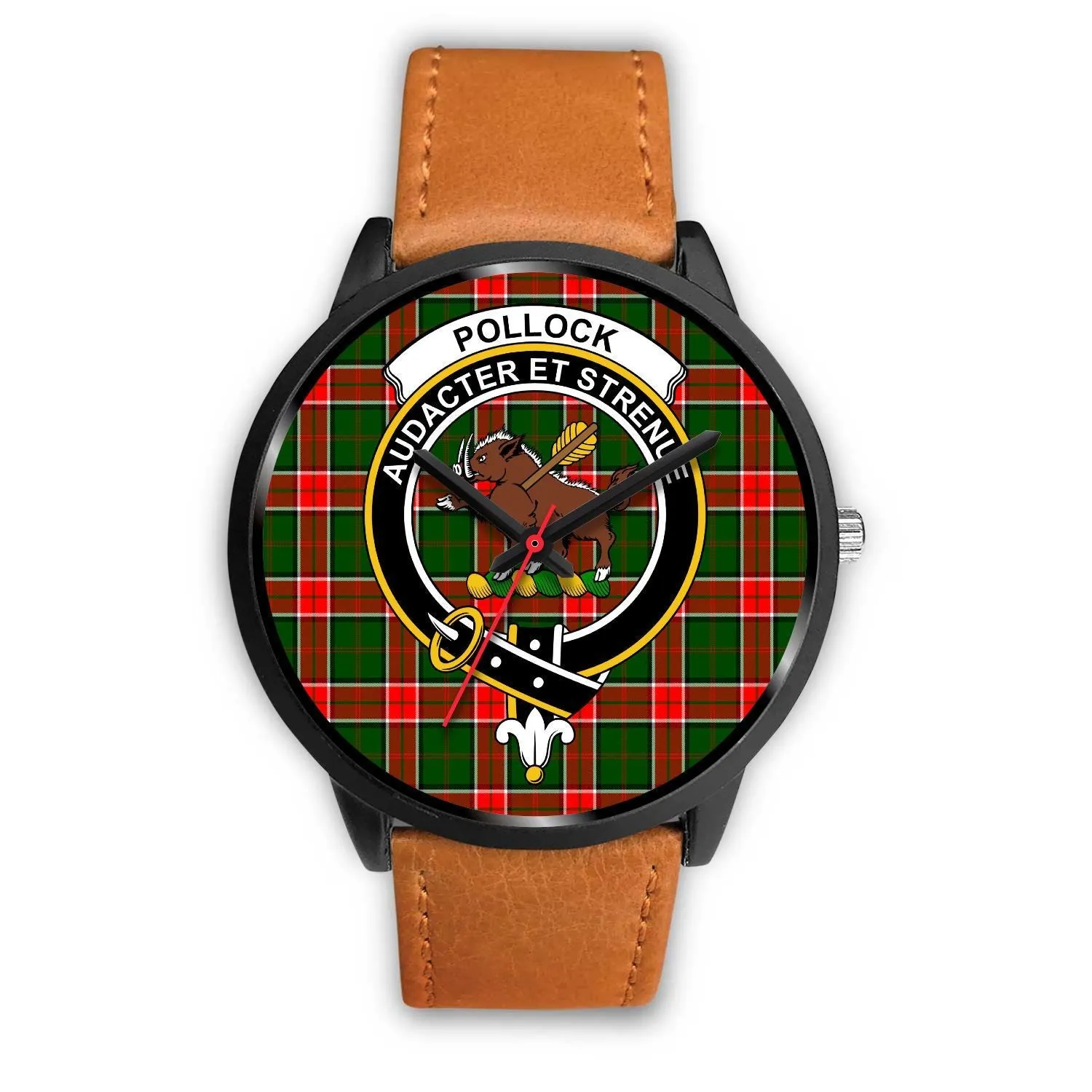 Pollock Modern Clan Badge Tartan Black Watch