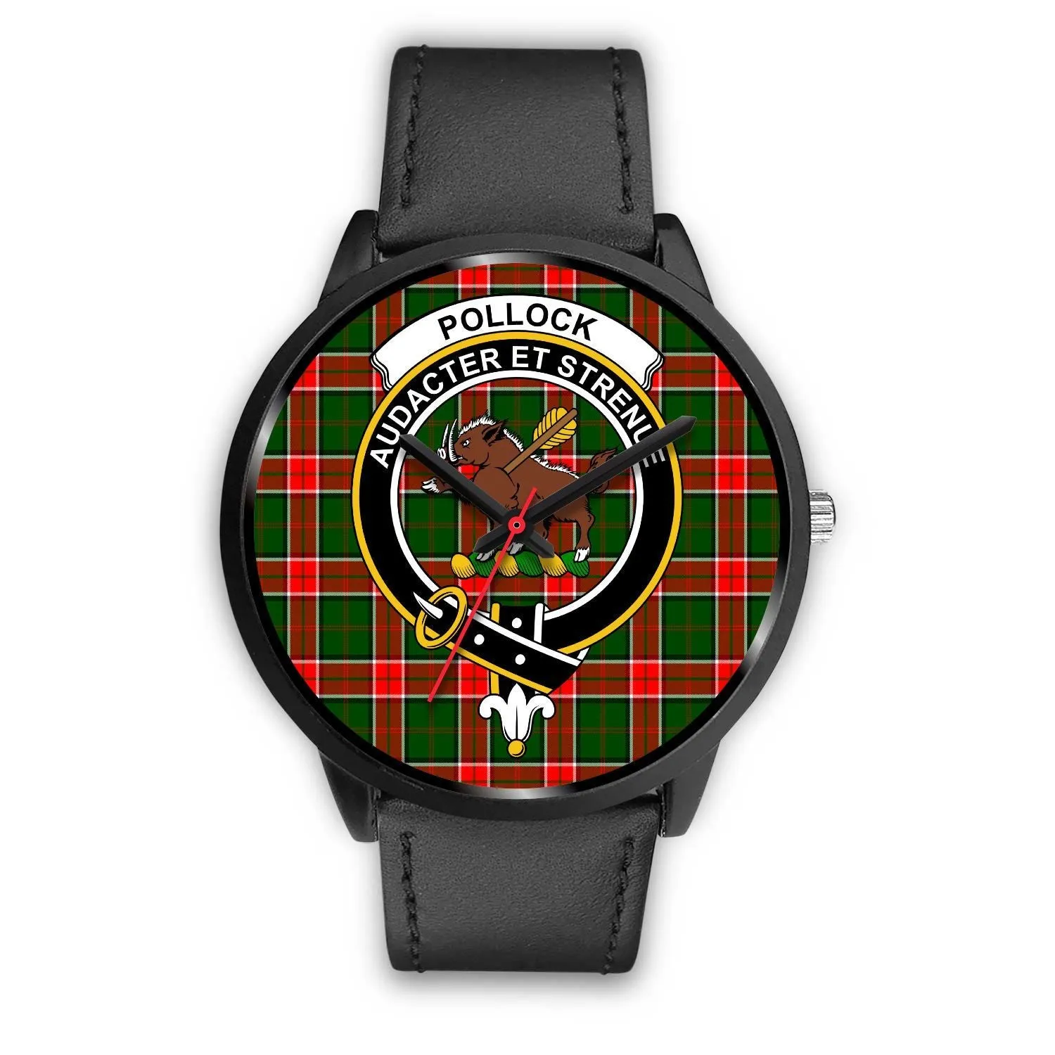 Pollock Modern Clan Badge Tartan Black Watch