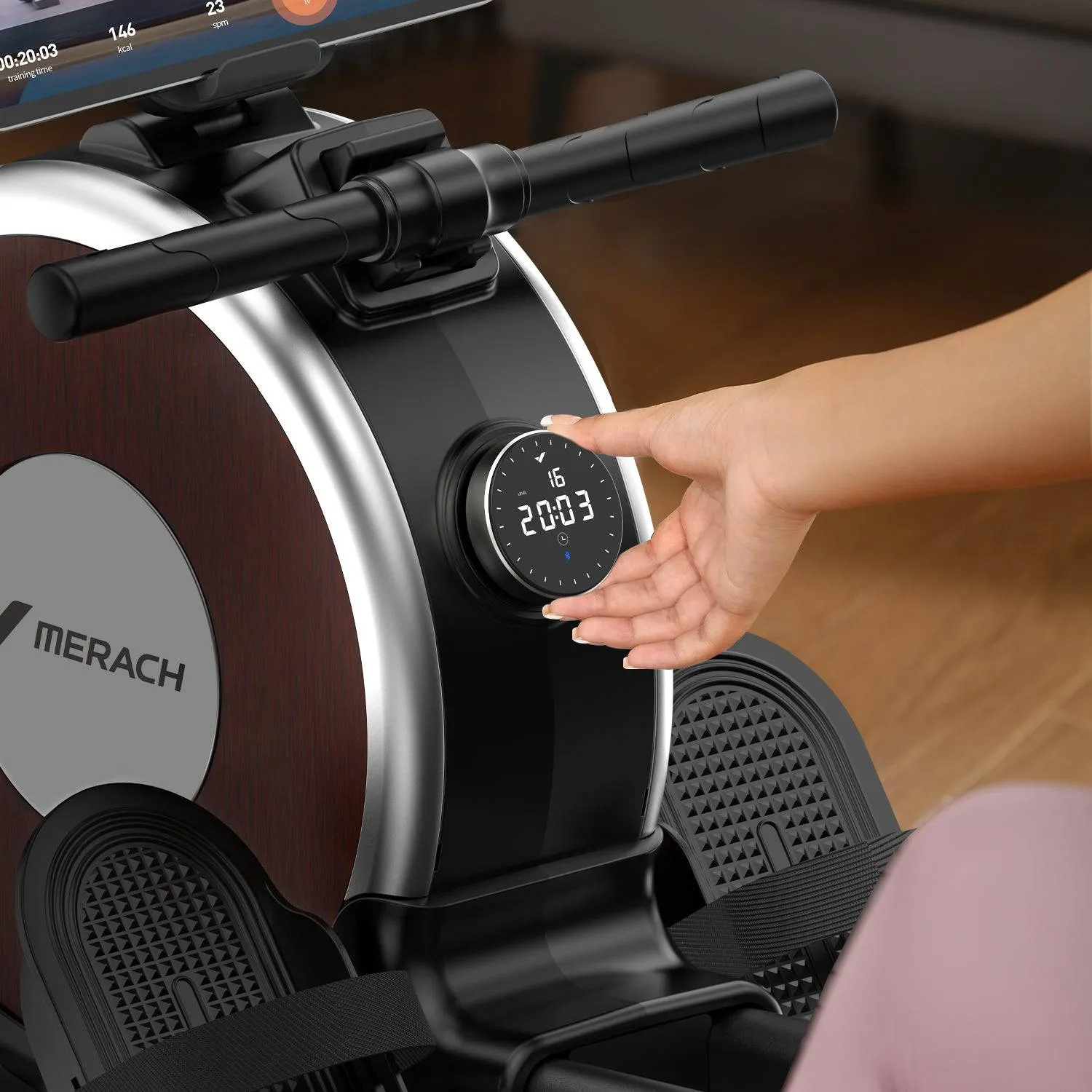 Q1S Auto Electromagnetic Smart Rower