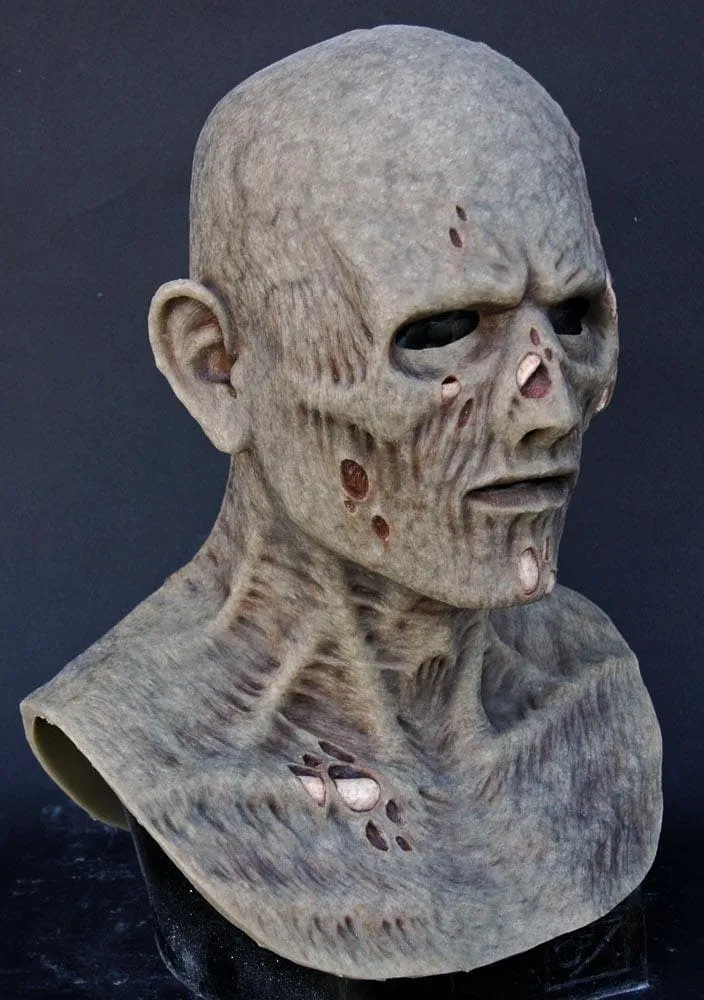 "Crusty Zombie - Green" Silicone Mask