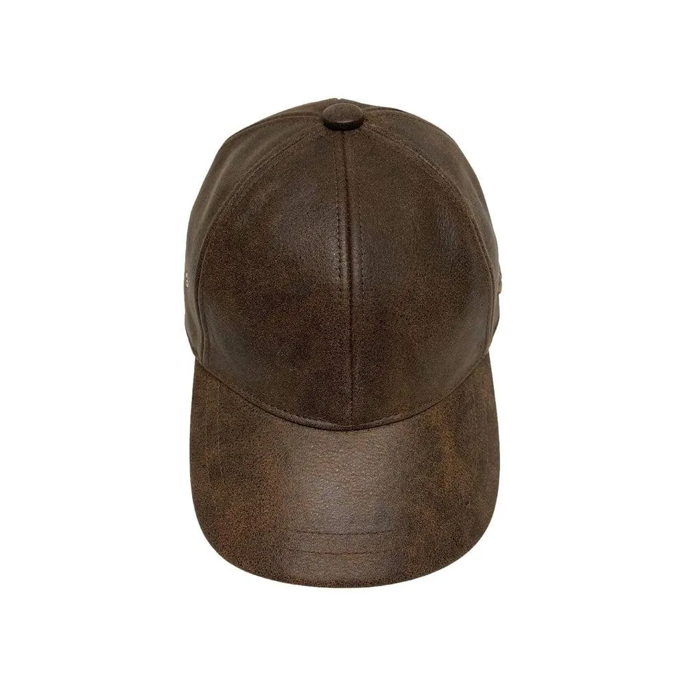 Sidecar | Womens Leather Cap