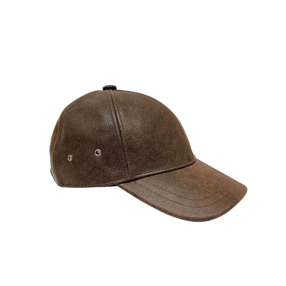 Sidecar | Womens Leather Cap