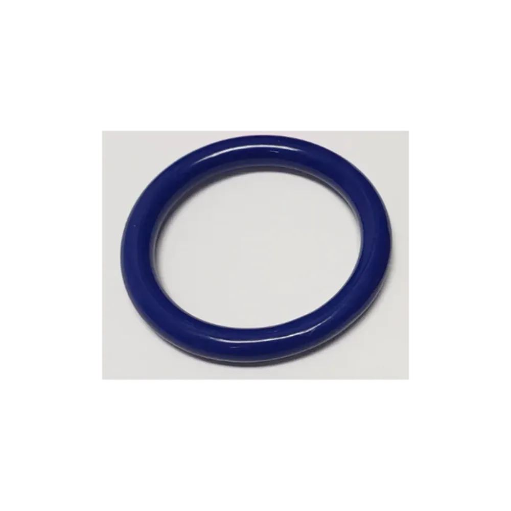 Spartacus 1.5" Seamless Steel Cock Ring -Blue