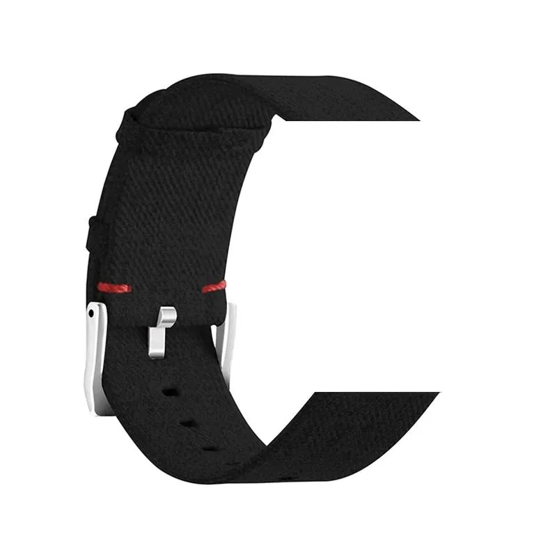 Stylish Canvas Watch Straps Compatible with Samsung Gear Sport