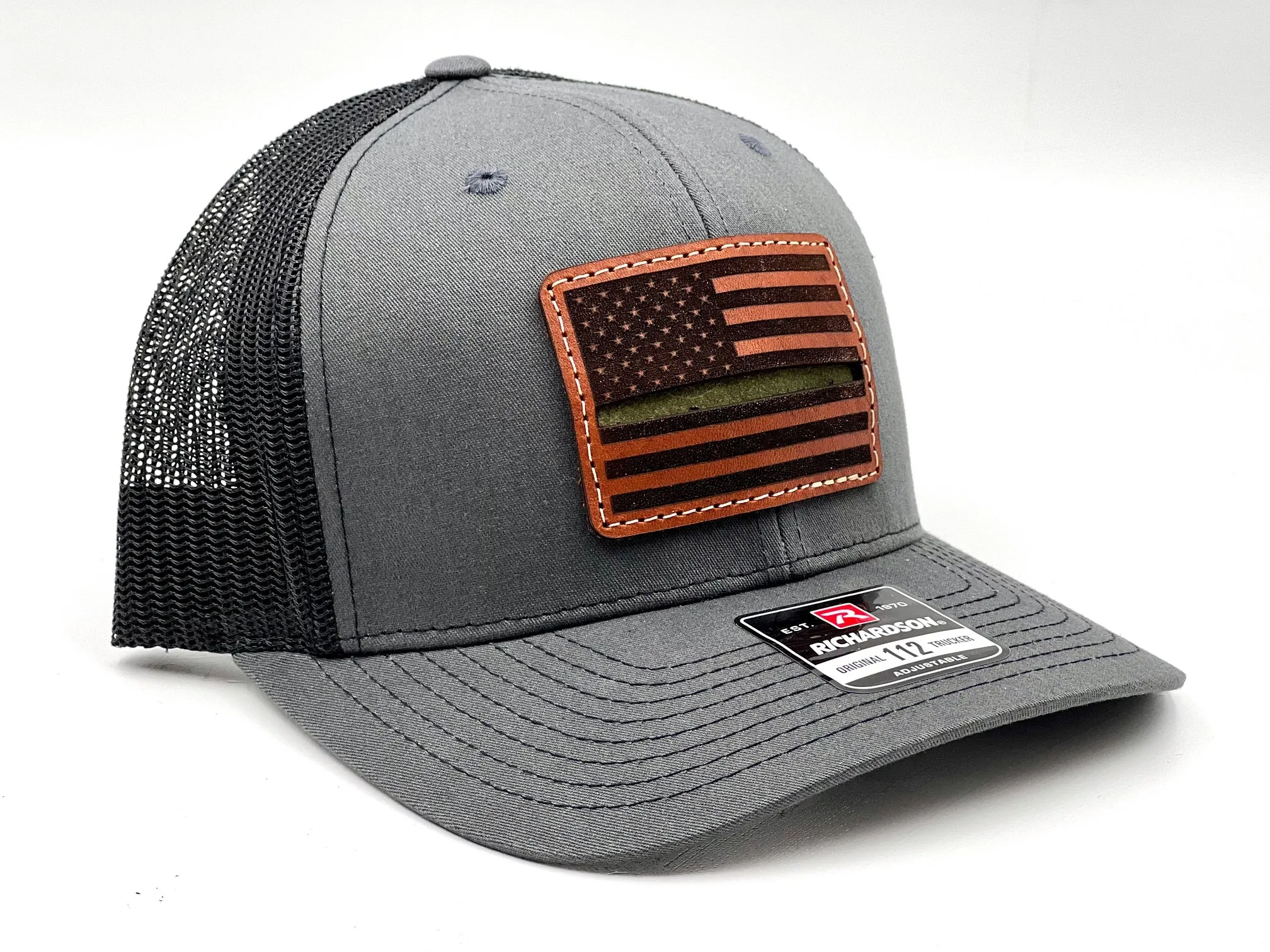 Stylish Thin Green Line Adjustable Hat for Supporters