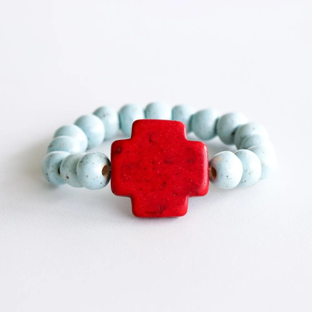 SwaziMUD™ Cross Bracelet