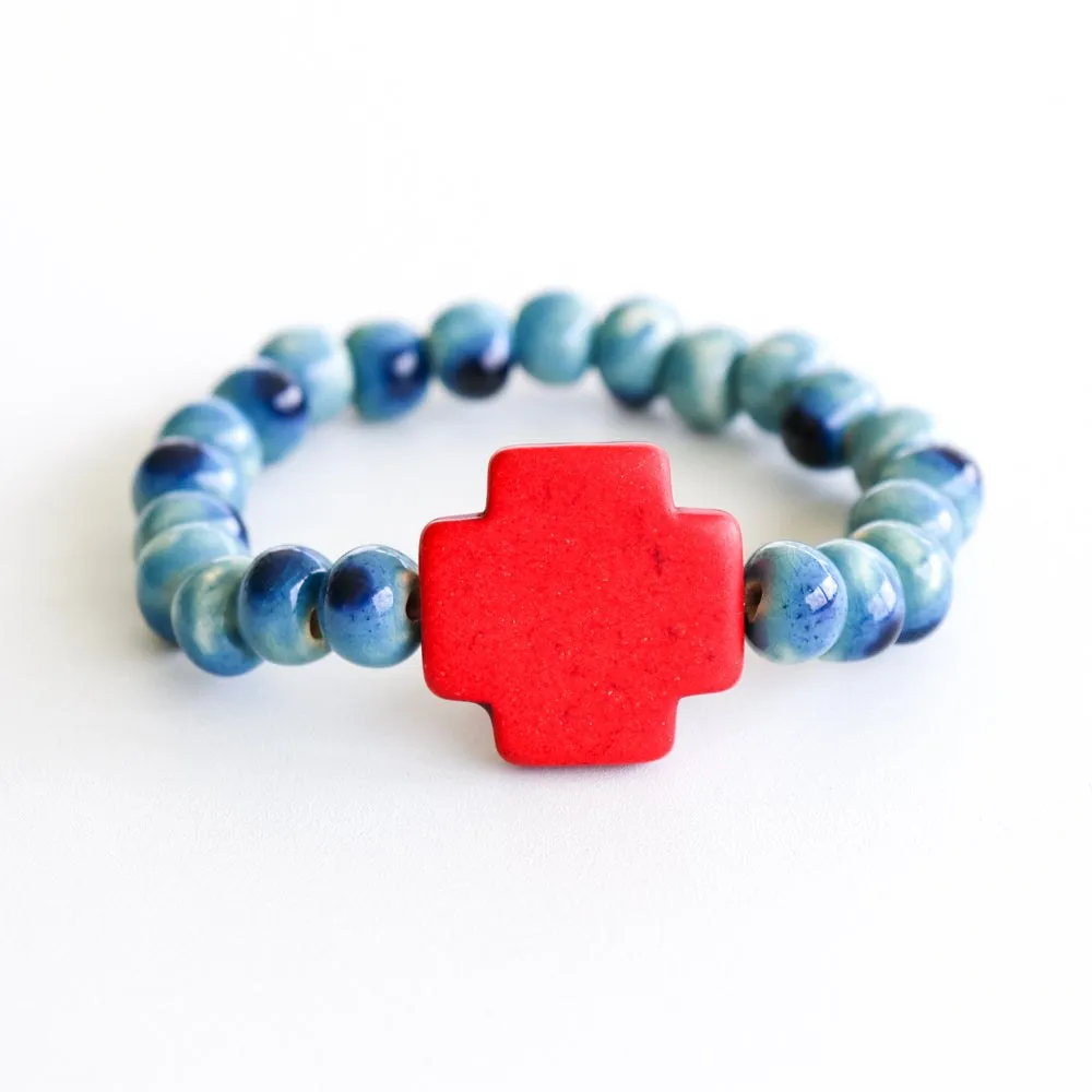 SwaziMUD™ Cross Bracelet