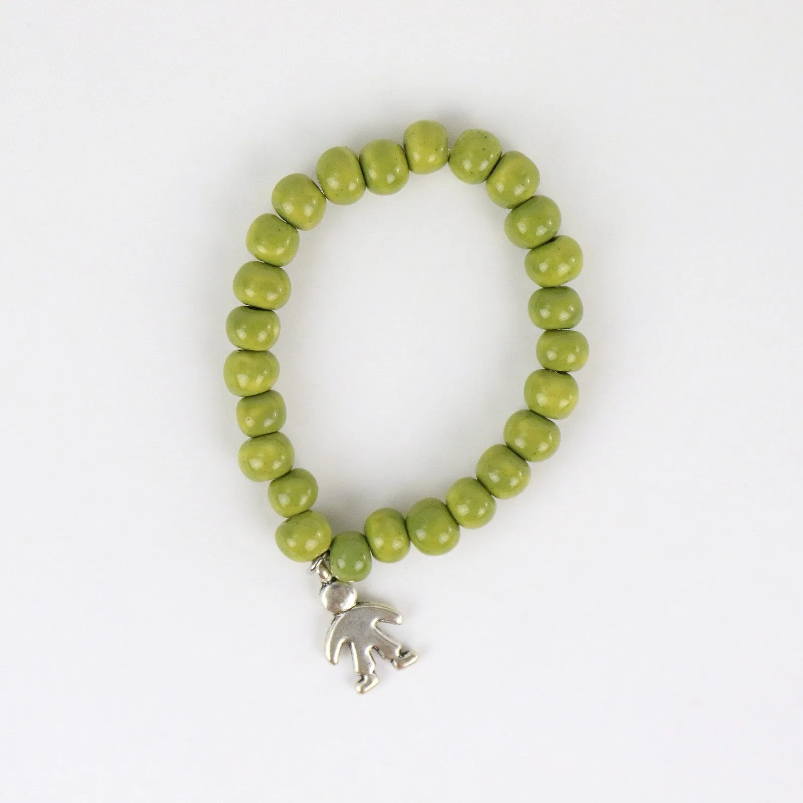 SwaziMUD™ Green Charm Bracelet