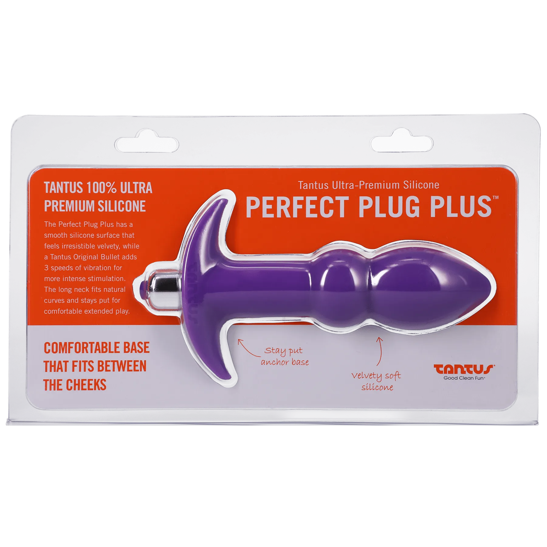 Tantus Perfect Plug Plus Vibe