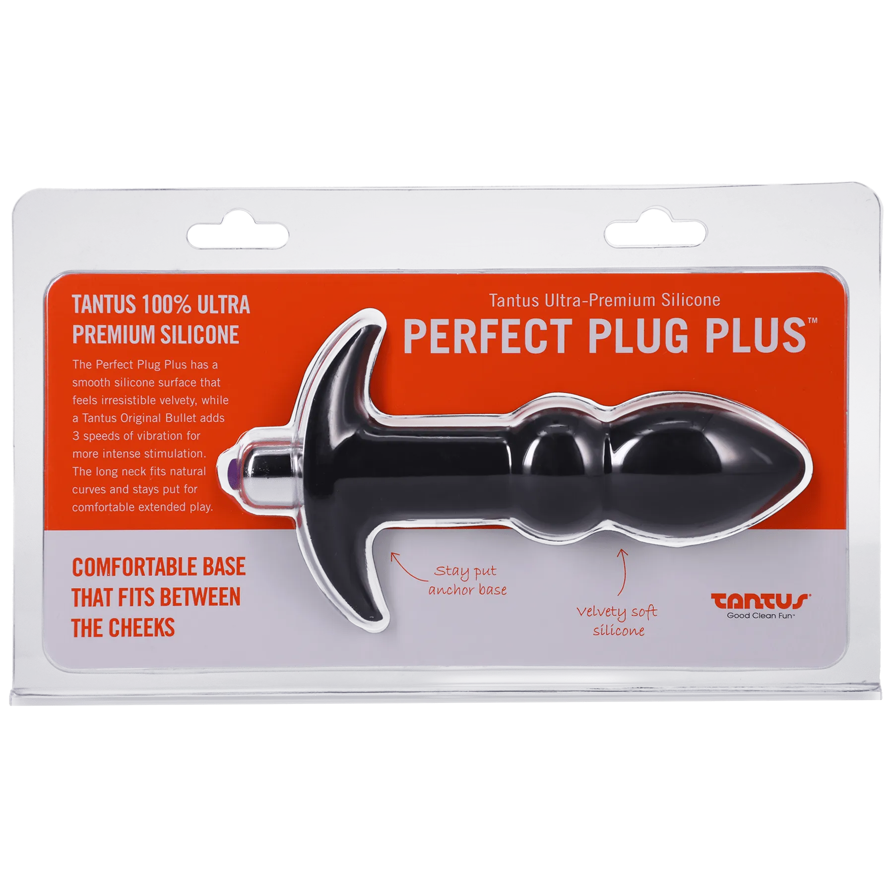 Tantus Perfect Plug Plus Vibe