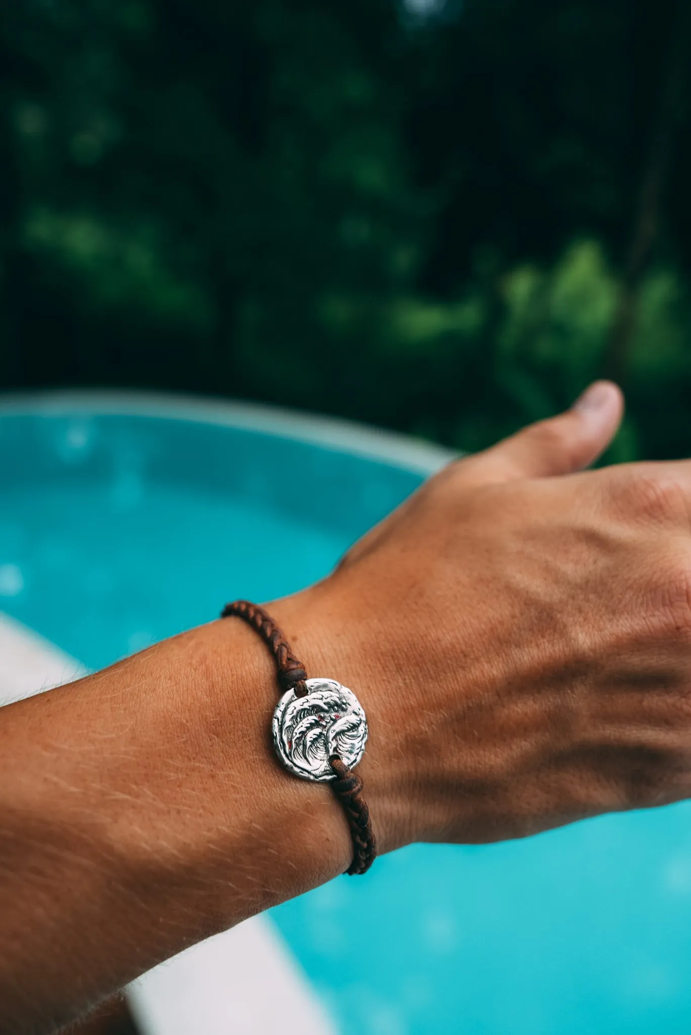 Wave Coin Bracelet