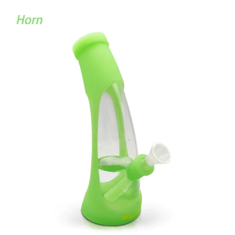 Waxmaid | Horn Silicone Glass Waterpipe