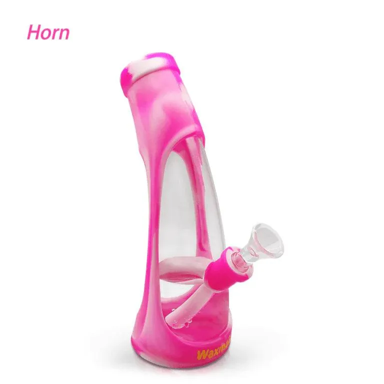 Waxmaid | Horn Silicone Glass Waterpipe