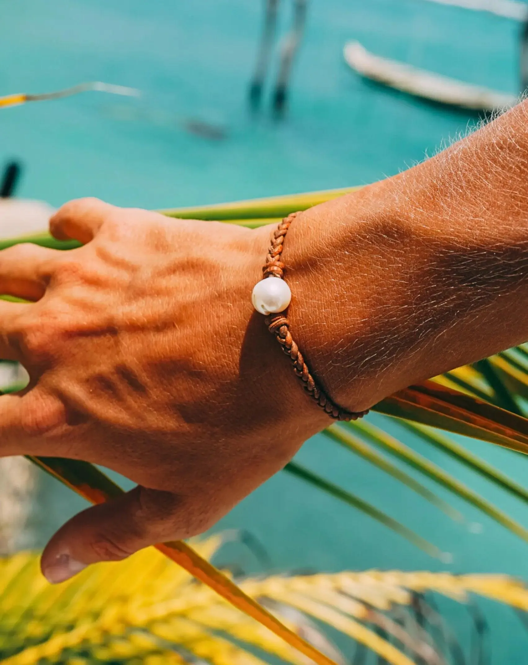 White Pearl Bracelet