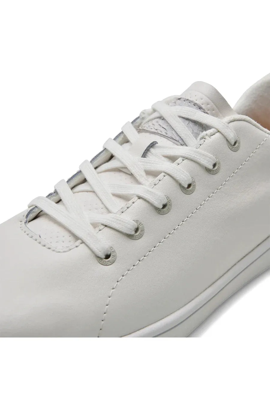 Woden Jane Leather III - Blanc De Blanc Sneakers